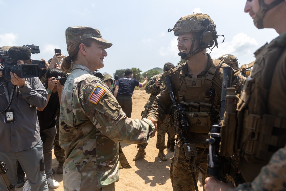 Cobra Gold 25: Multinational service members participate in Amphibious Exercise