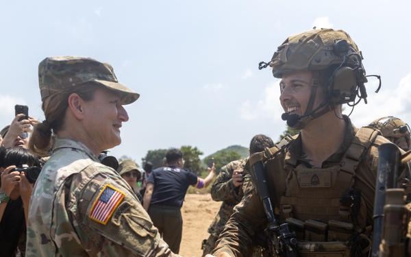 Cobra Gold 25: Multinational service members participate in Amphibious Exercise