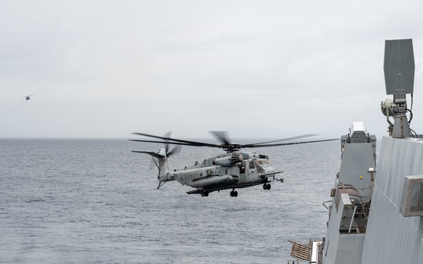 QUART 25.2: Super Stallion shuffle aboard Somerset