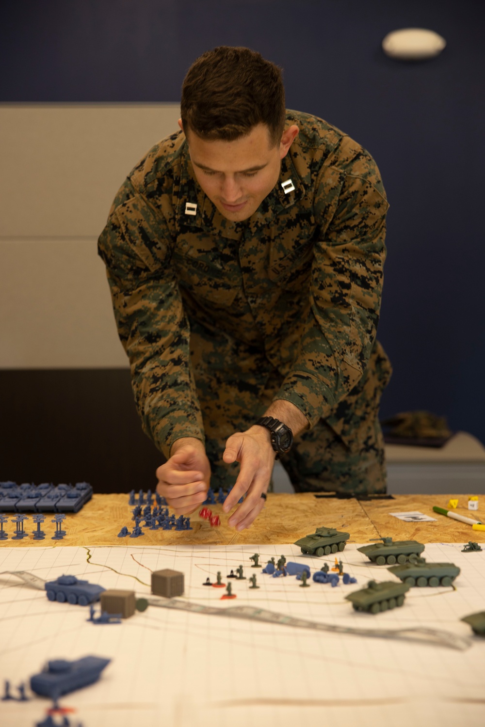 Marines Test out &quot;Down Range&quot; Wargame