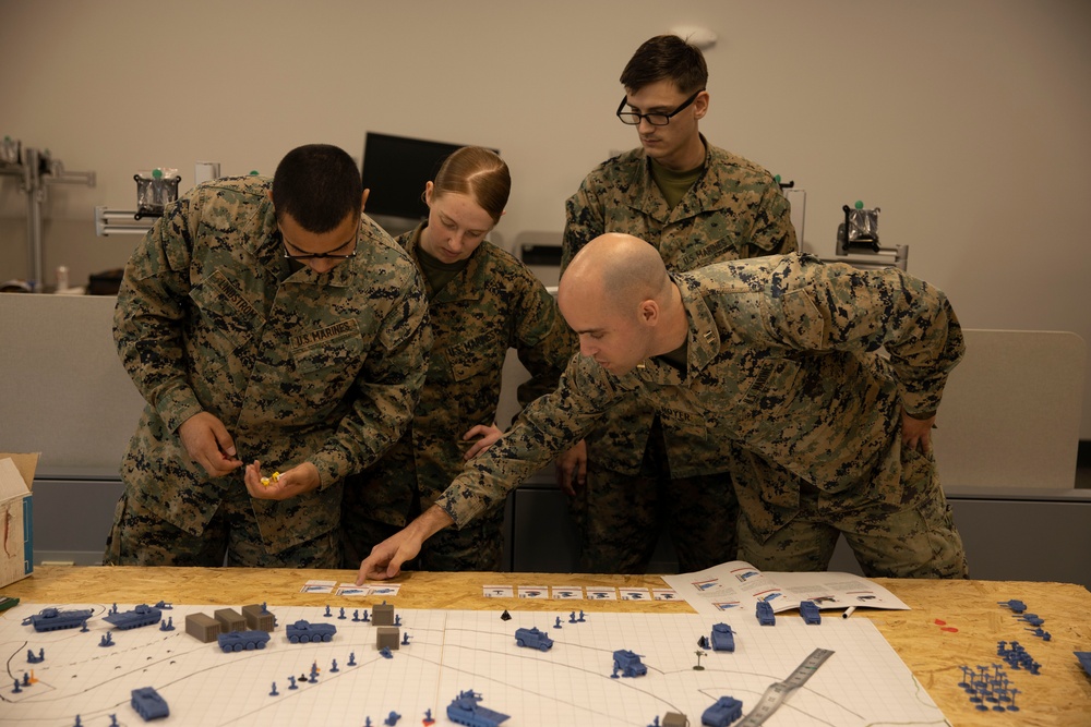 Marines Test out &quot;Down Range&quot; Wargame