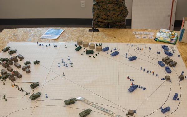 Marines Test out "Down Range" Wargame