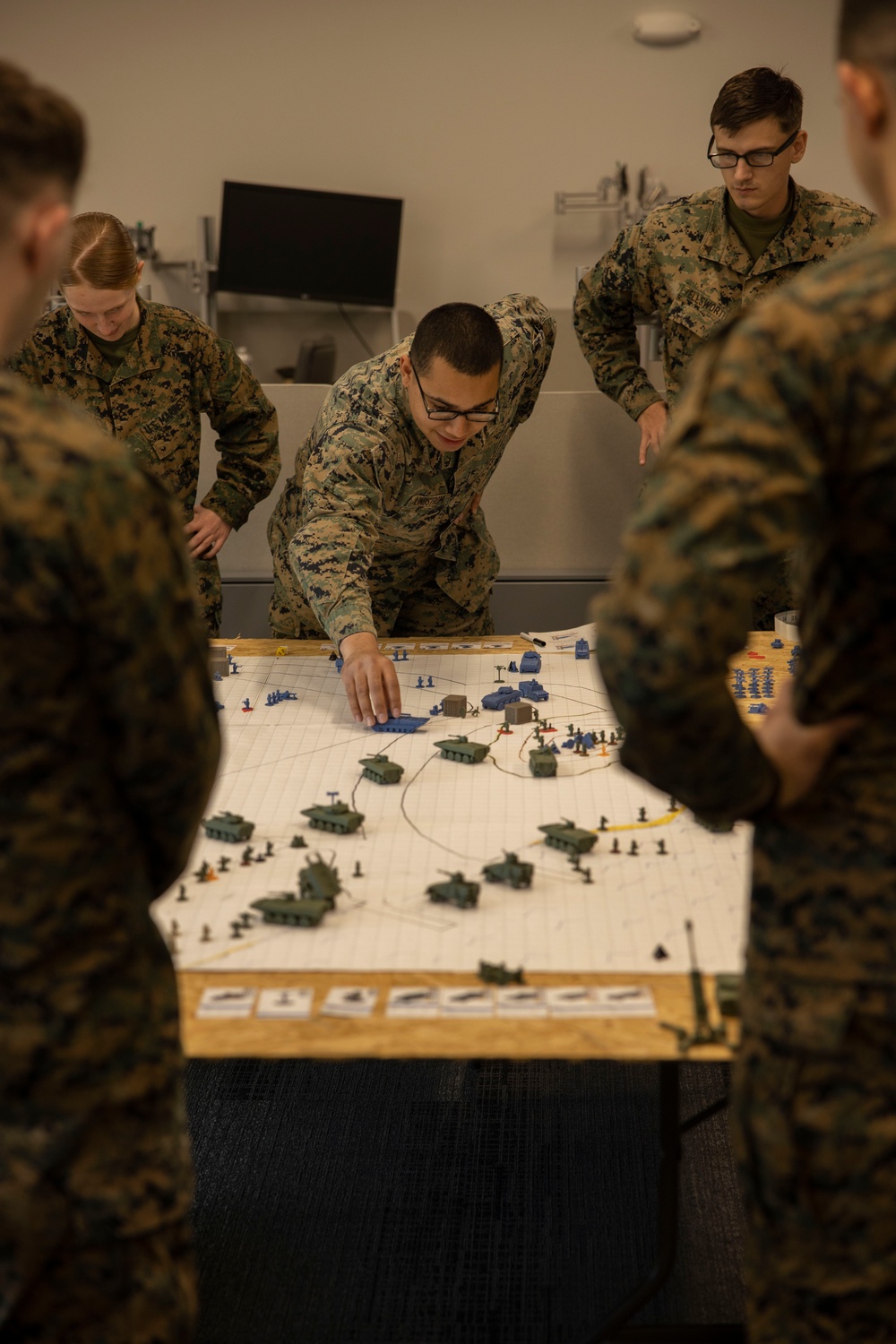 Marines Test out &quot;Down Range&quot; Wargame