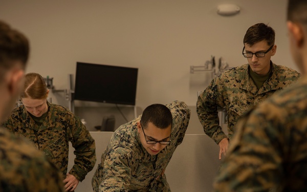 Marines Test out "Down Range" Wargame