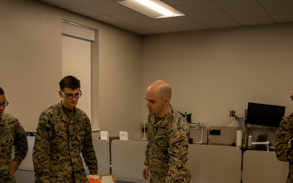 Marines Test out "Down Range" Wargame