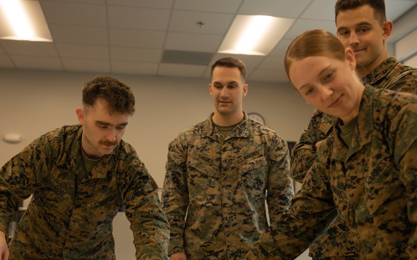 Marines Test out "Down Range" Wargame