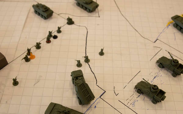 Marines Test out "Down Range" Wargame