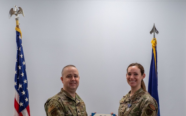 MSgt Short Awarded Air Force Achievement Medal