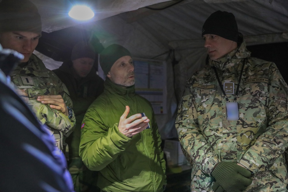 Vienna Document visitors observe U.S. Army MLRS battalion during exercise in Norway