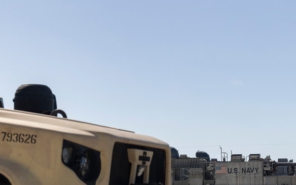 QUART 25.2: Marines and Sailors perform LCAC drills with HIMARS