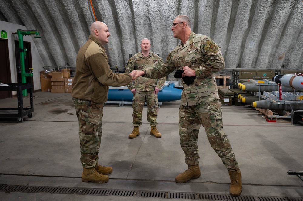 11th Air Force Leadership visits Eielson