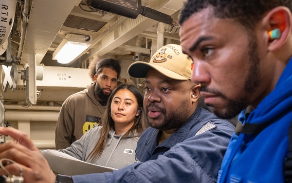 USS Fitzgerald (DDG 62) Returns to Naval Surface Warfare Center, Port Hueneme Division for Combat Systems Checkup