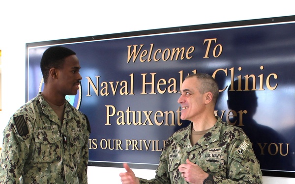 Rear Admiral Kevin Brown, Commander Medical Forces Atlantic, Visits Navy Medicine Readiness and Training Command Patuxent River
