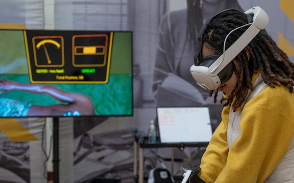 Connecticut High School Students learn about the National Guard during “Mission Day”