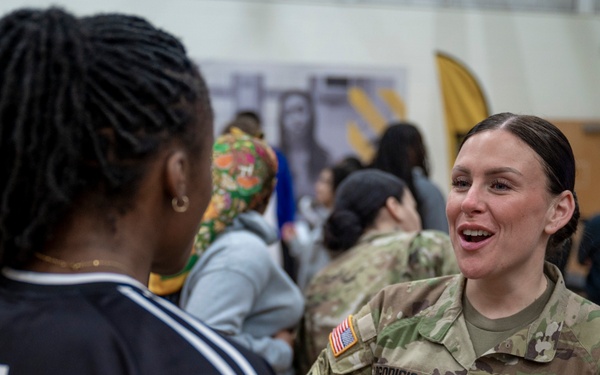 Connecticut High School Students learn about the National Guard during “Mission Day”