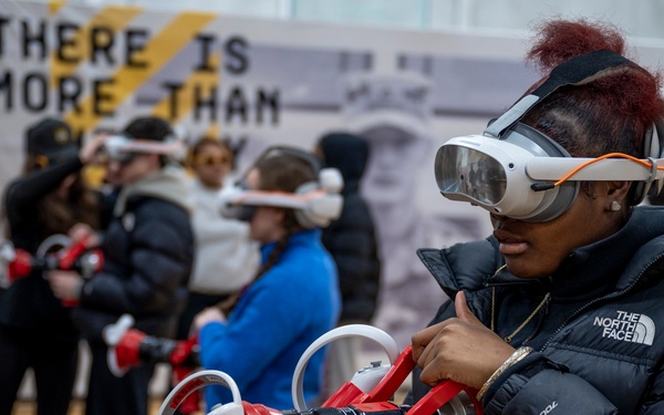 Connecticut High School Students learn about the National Guard during “Mission Day”