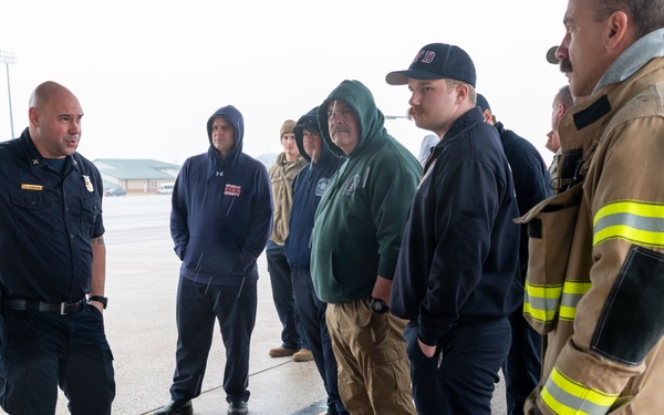 167th Airlift Wing fire department hosts mutual aid exercise