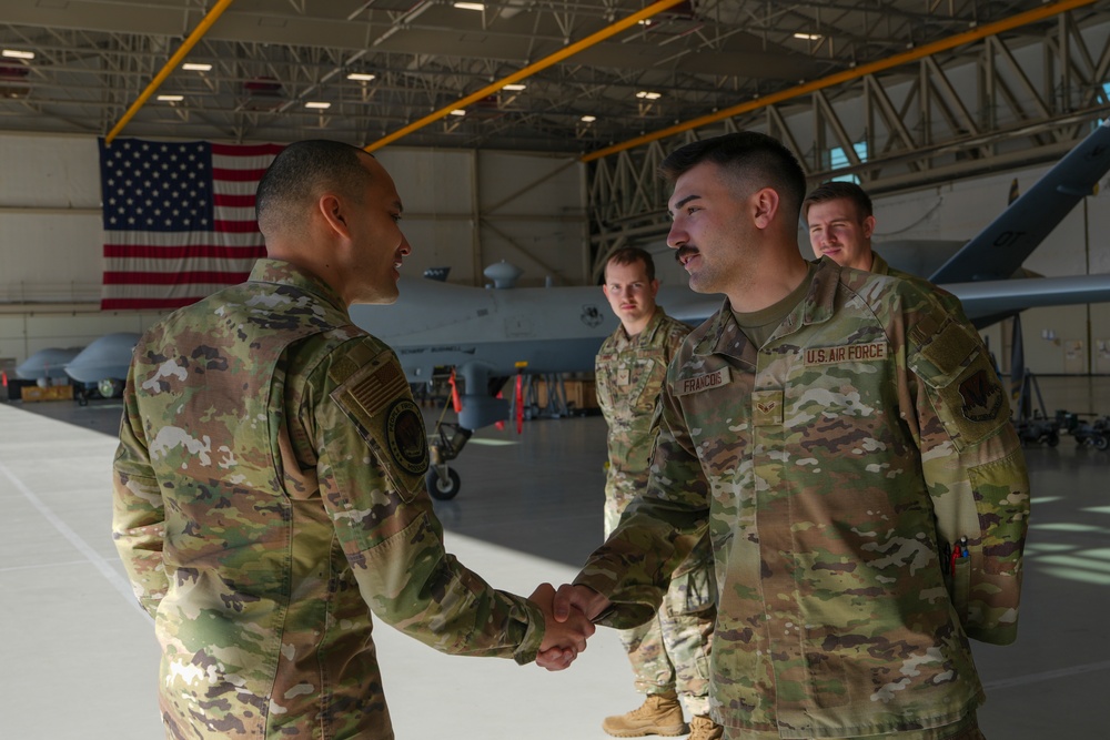 ACC/CCF visits Creech AFB