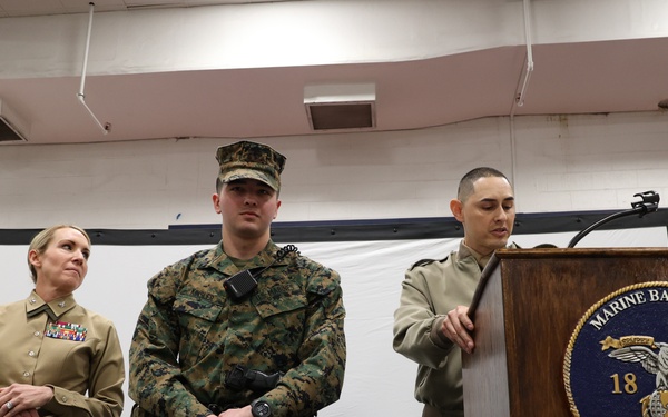 Recognition and Readiness: Friday Formation Honors Outstanding Marines