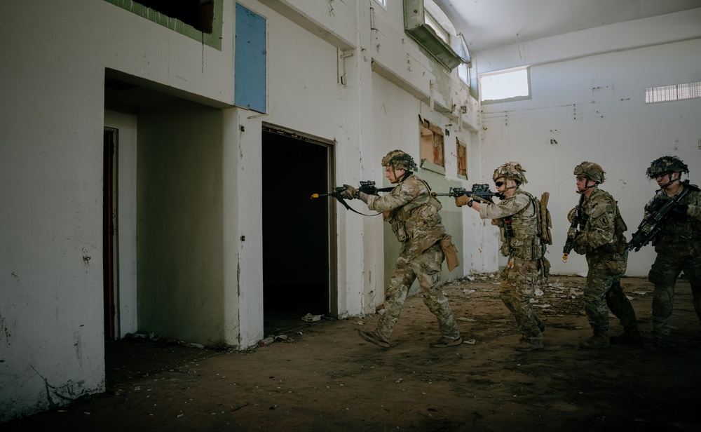 Sky Soldiers Conduct Urban Operation Training in Greece