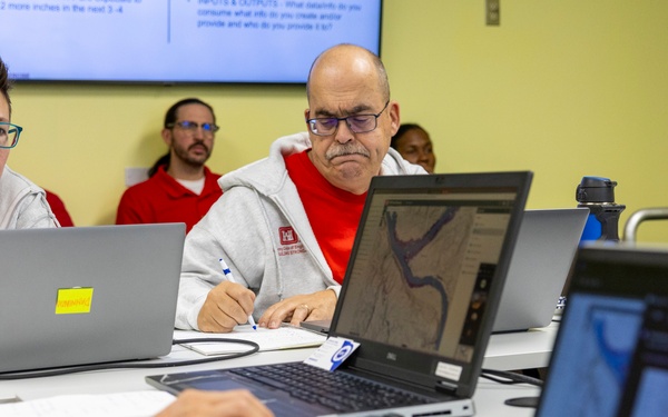 Partnership at the table: Pittsburgh District hosts first multi-agency emergency scenario exercise to fight floods together