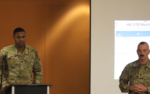 Work Hard, Play Harder: 311th ESC Yearly Readiness Brief 2025