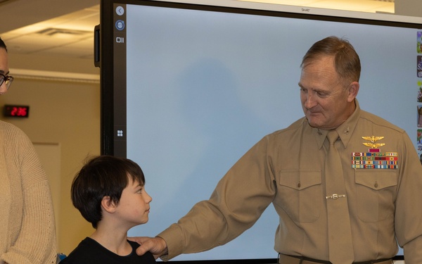 Nine year old awarded for lifesaving efforts