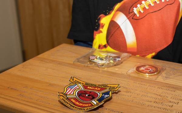 Nine year old awarded for lifesaving efforts