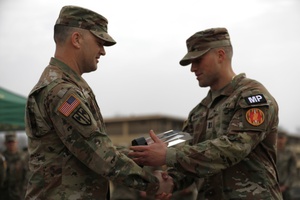 Interview with Chief Warrant Officer 2 Joshua Eaton, 411th Engineer Company, Cedar Rapids, Iowa, on supporting Fort McCoy troop projects