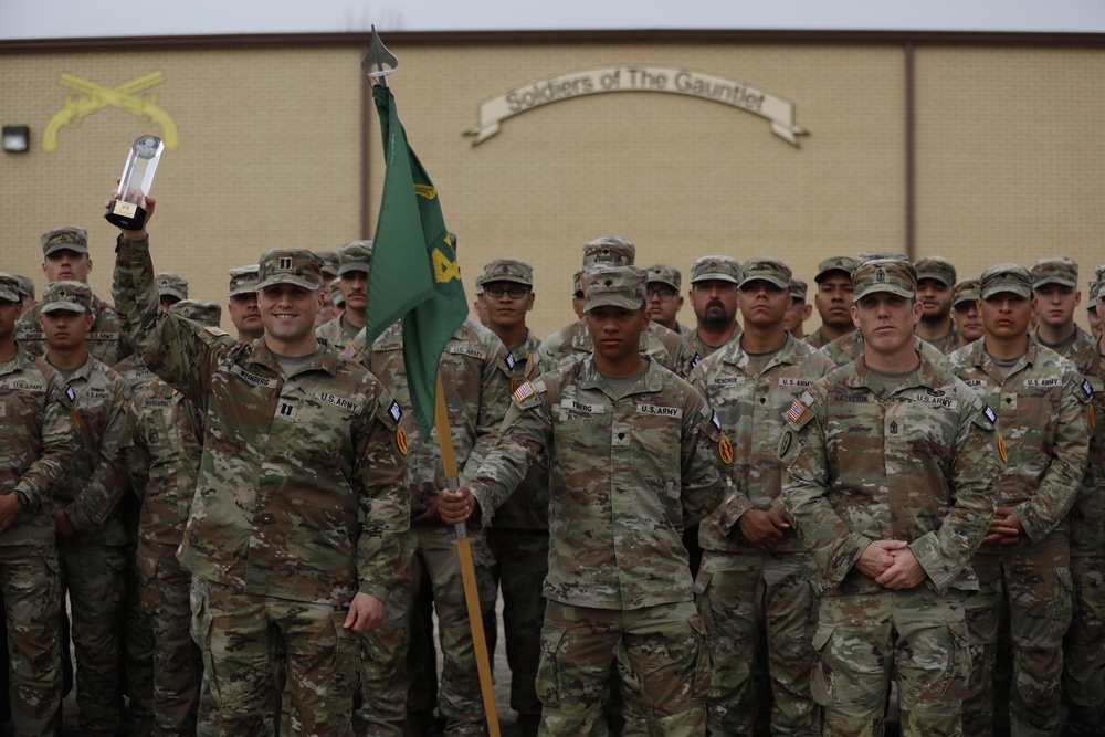 411th Military Police Company Receives the MG Bandholtz Award