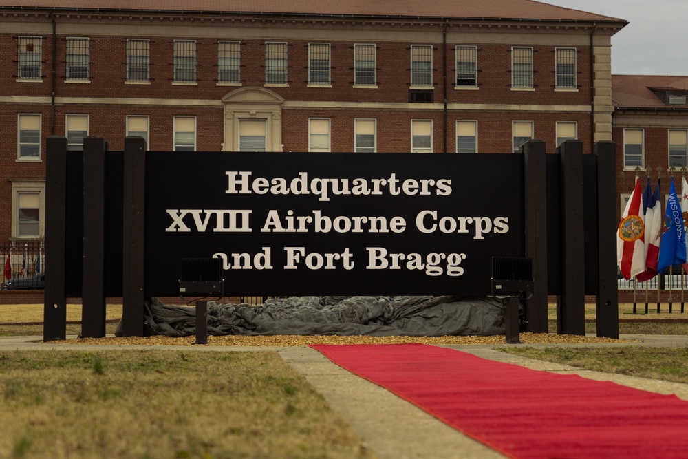 Fort Bragg Redesignation Ceremony