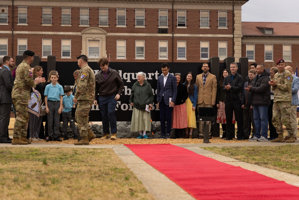 Fort Bragg Redesignation Ceremony