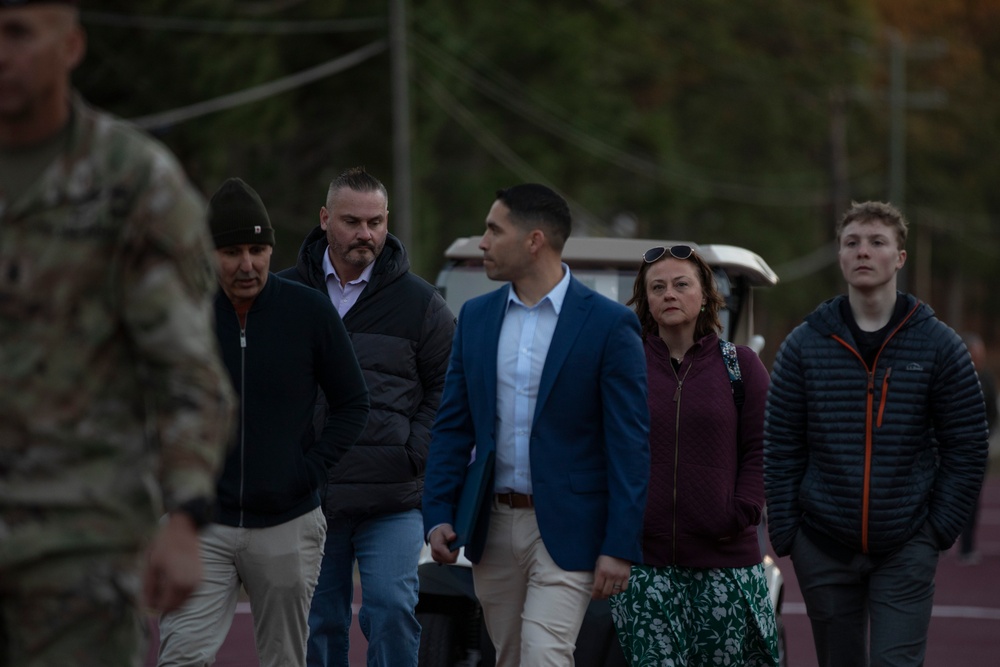 Pfc. Roland L. Bragg's Family Takes Part in Sunset Liberty March