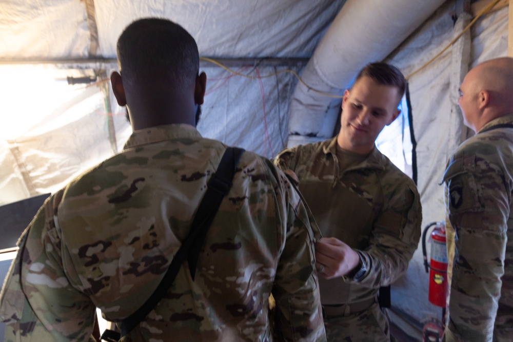 HHT, TF Nighthawk Patching Ceremony