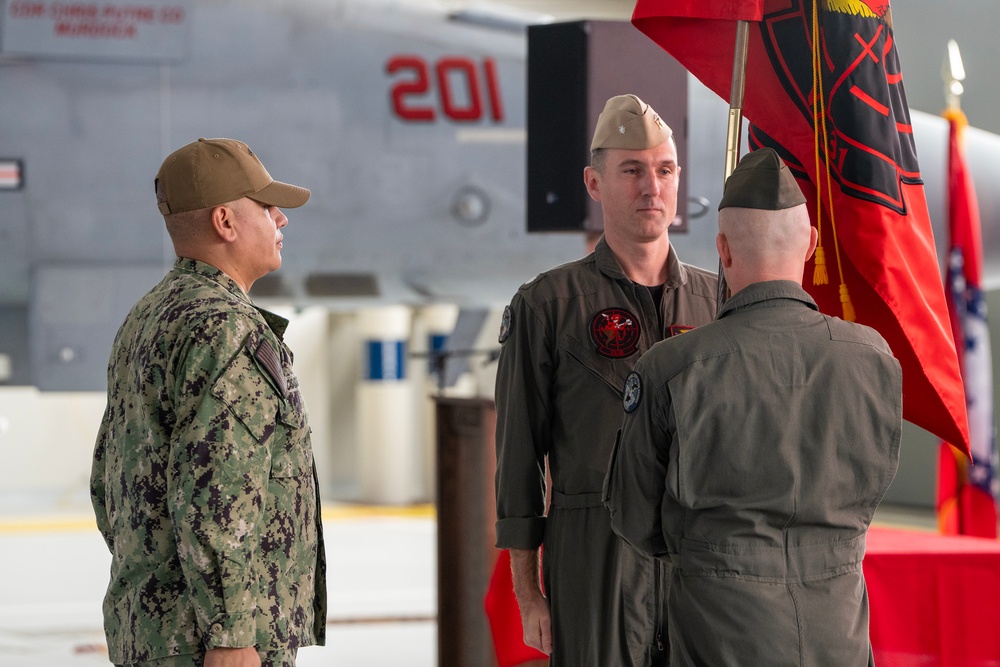 Dust Devils Turn the Page: VX-31 Welcomes New Commanding Officer