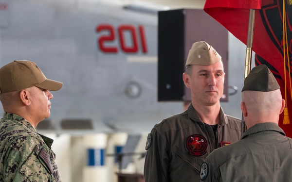 Dust Devils Turn the Page: VX-31 Welcomes New Commanding Officer