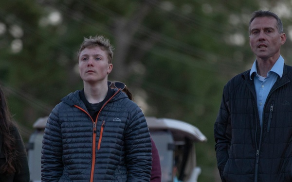 Pfc. Roland L. Bragg's Family Takes Part in Sunset Liberty March