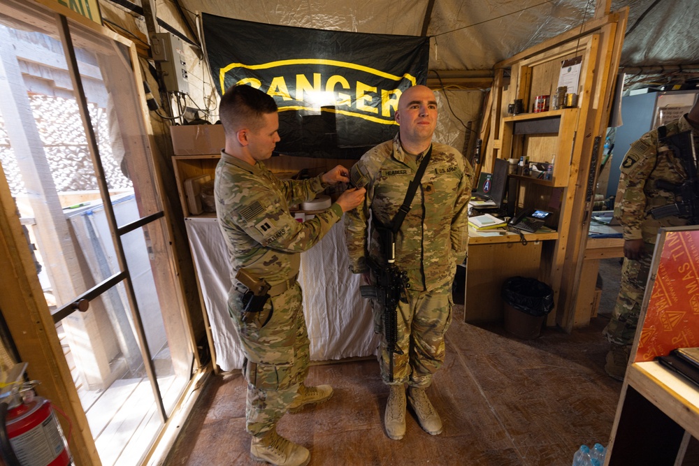 HHT, TF Nighthawk Patching Ceremony
