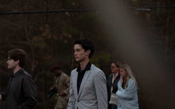 Pfc. Roland L. Bragg's Family Takes Part in Sunset Liberty March