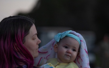 Pfc. Roland L. Bragg's Family Takes Part in Sunset Liberty March