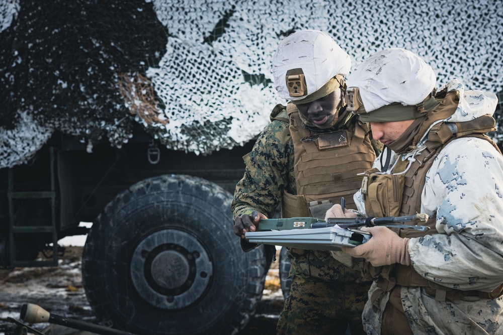 Exercise Joint Viking 25: Fire Mission Observation