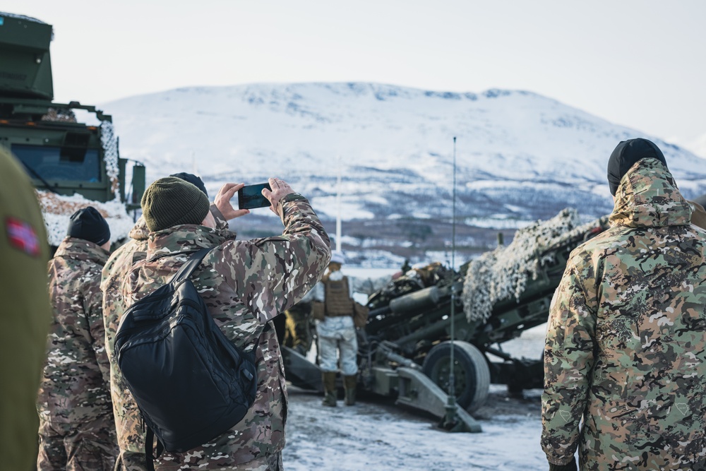 Exercise Joint Viking 25: Fire Mission Observation