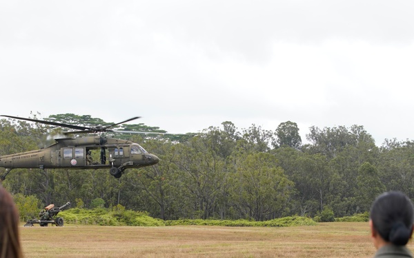 State Partnership Program Rotary Wing Key Leader Engagement in Hawai‘i