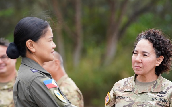 State Partnership Program Rotary Wing Key Leader Engagement in Hawai‘i