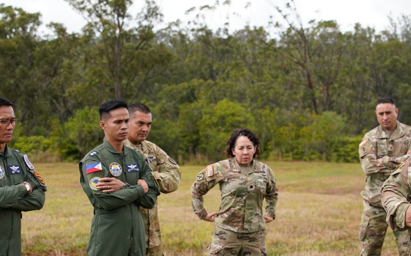 State Partnership Program Rotary Wing Key Leader Engagement in Hawai‘i
