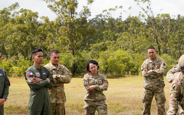 State Partnership Program Rotary Wing Key Leader Engagement in Hawai‘i