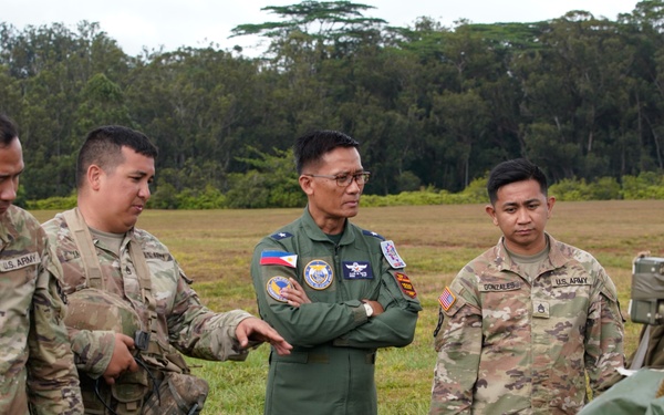 State Partnership Program Rotary Wing Key Leader Engagement in Hawai‘i