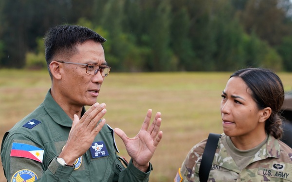 State Partnership Program Rotary Wing Key Leader Engagement in Hawai‘i