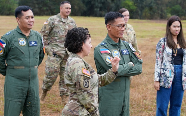 State Partnership Program Rotary Wing Key Leader Engagement in Hawai‘i