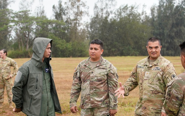 State Partnership Program Rotary Wing Key Leader Engagement in Hawai‘i